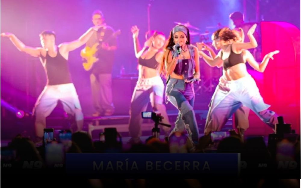 El mayor evento hasta hoy organizado por Show Business. María Becerra mirá las mejores fotos de su show Corrientes.